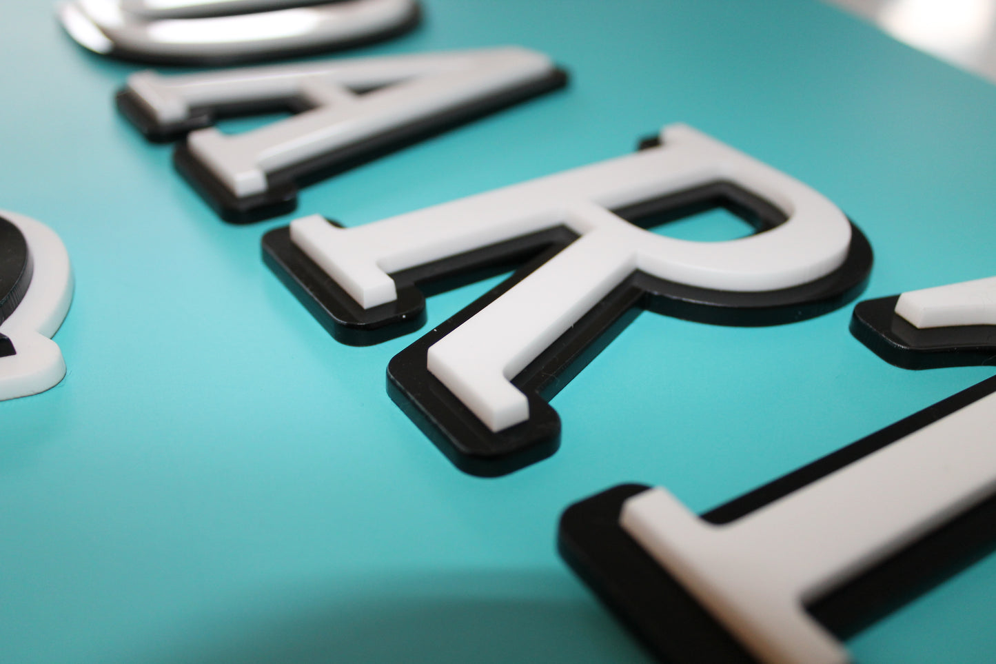 3D Darts Wall Sign – Handmade Raised Letter Design, Dart accessories
