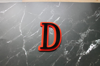 3D Darts Wall Sign – Handmade Raised Letter Design, Dart accessories
